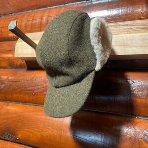 Vintage 100% Virgin Wool Filson Trapper Hat